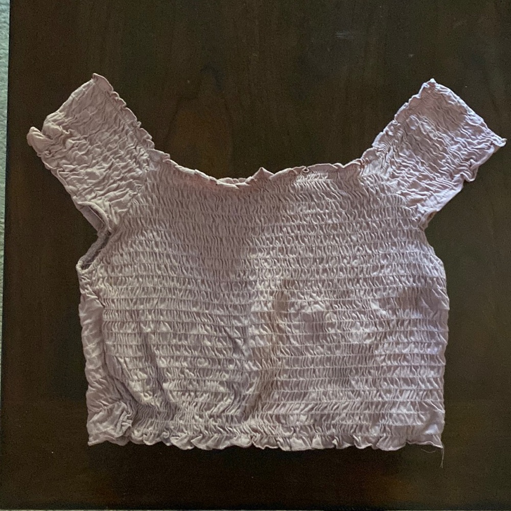 Pale Pink Crop Top